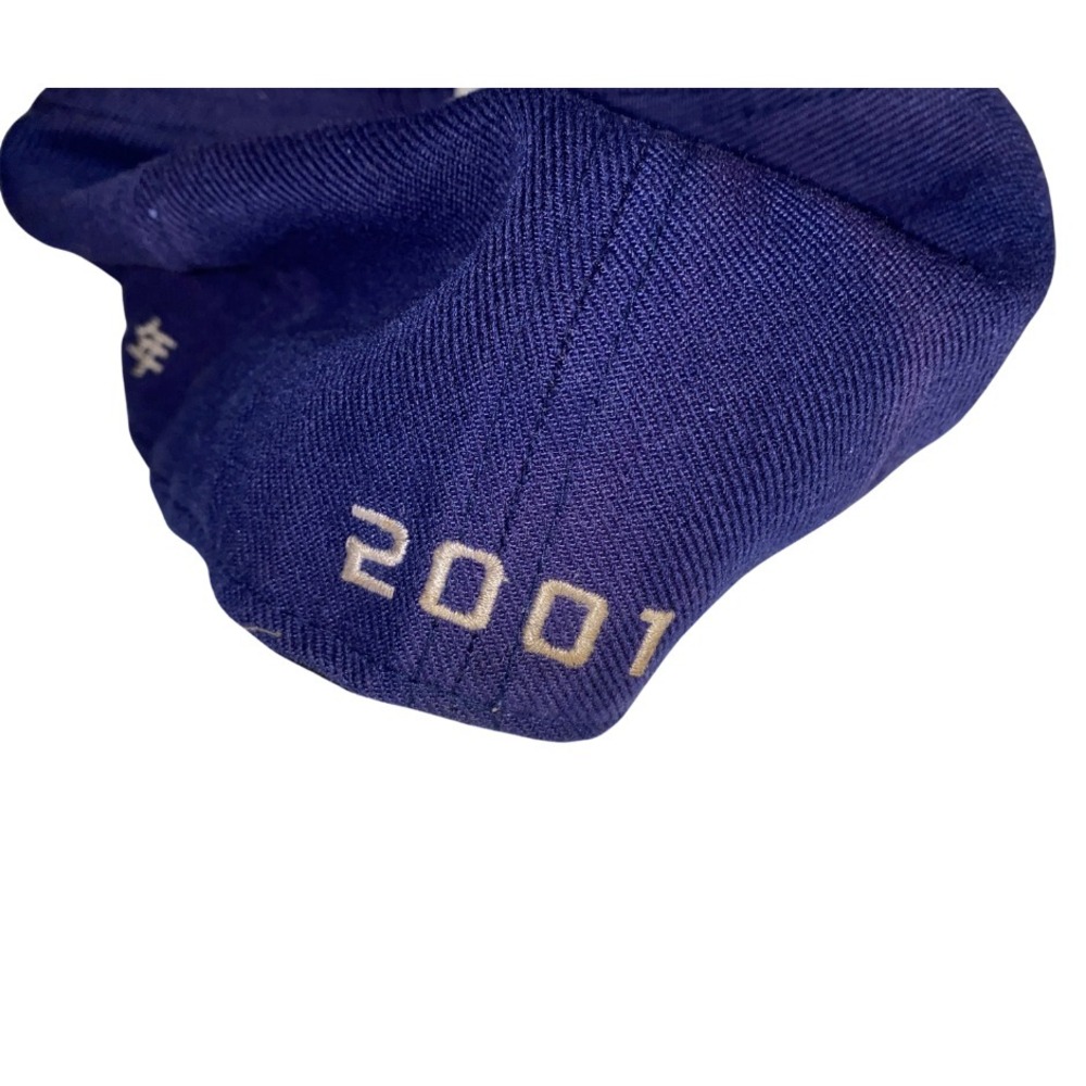 Tommy Sports 2001 Vintage Navy Blue Baseball Cap Hat Kanji Embroidery H Crest - Picture 5 of 6
